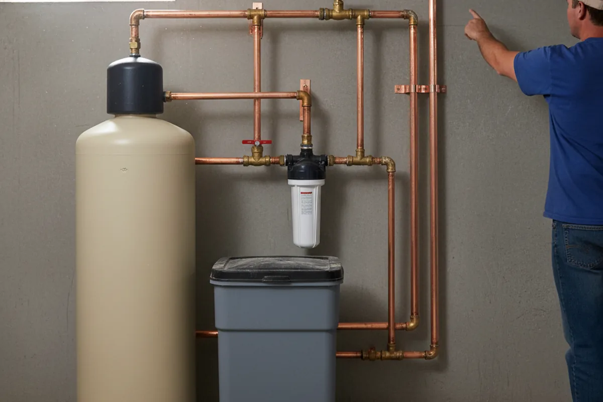 Whole-house water treatment system installed in Sheridan